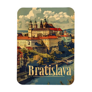 Íman Bratislava viagem e vintage