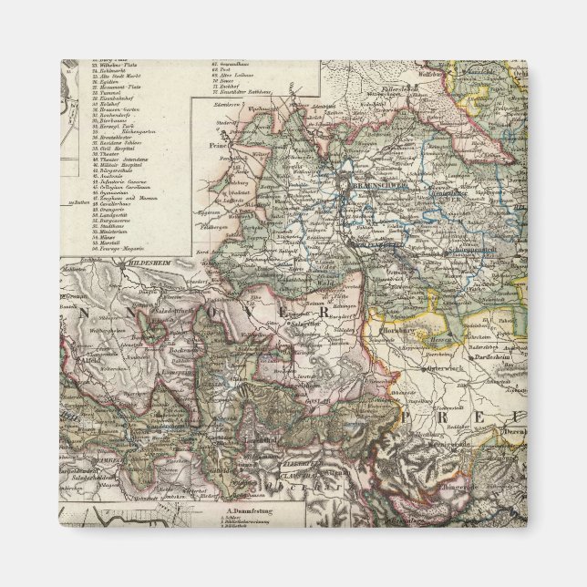 Íman Braunschweig e Wolfenbutte Alemanha (Frente)