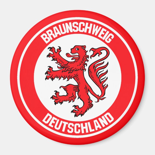 Íman Braunschweig Round Emblem (Frente)