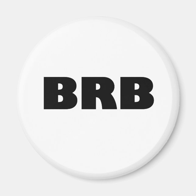 Íman BRB (Volte logo) (Frente)