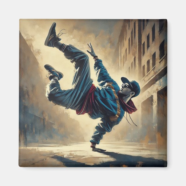 Íman Breakdancing (Frente)
