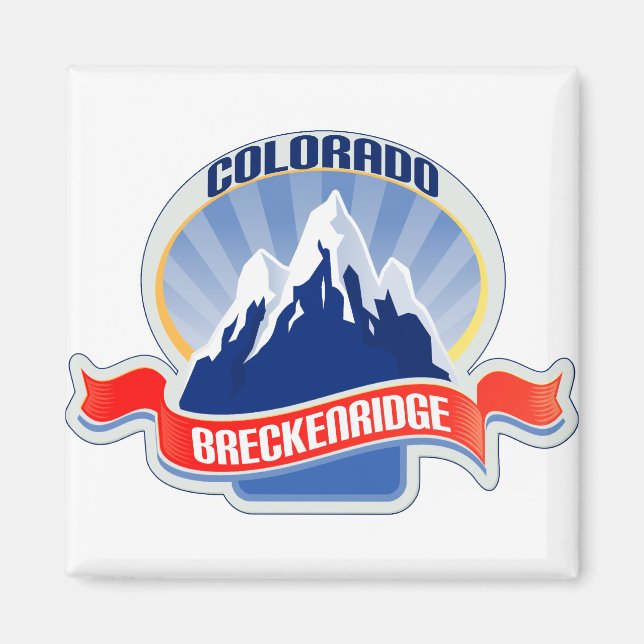 Íman Breckenridge Colorado (Frente)