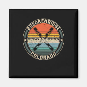 Íman Breckenridge Colorado Skiing Mountain Snowboard