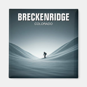 Íman Breckenridge Colorado Skiing Skier Viagem