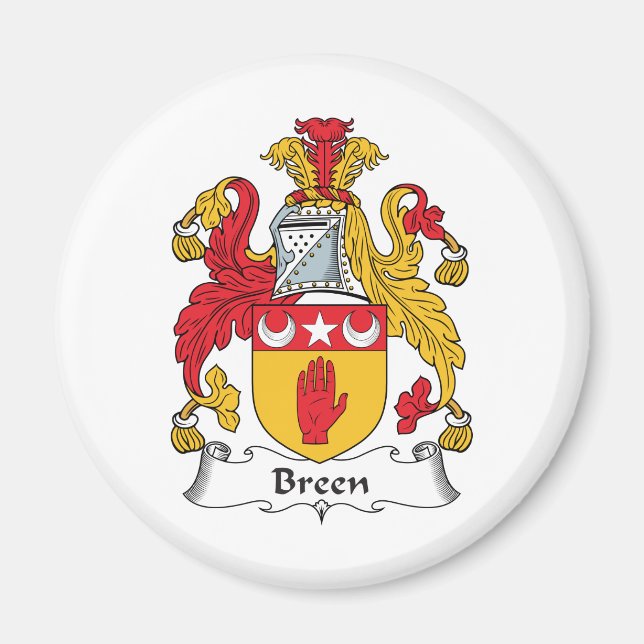 Íman Breen Family Crest (Frente)