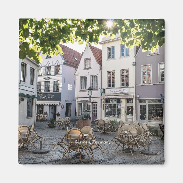 Íman Bremen, Alemanha, centro histórico, turismo, (Frente)