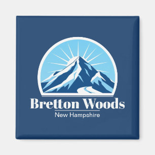 Íman Bretton Woods New Hampshire ski resort souvenir