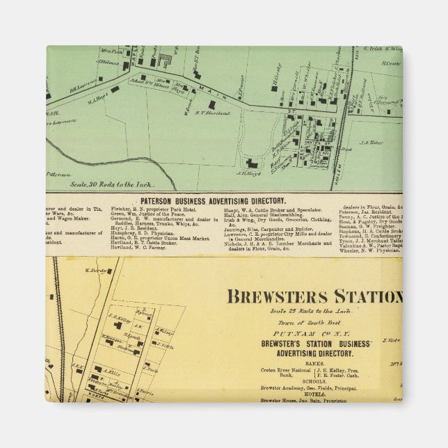 Íman Brewsters Sta, Patterson (Frente)