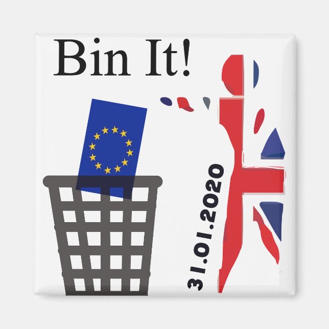 Íman Brexit 31.01.2020 - UK Deixa EU (Frente)