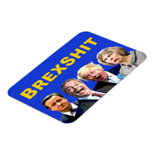 Íman BREXSHIT, engraçada mensagem de referendo anti-Br