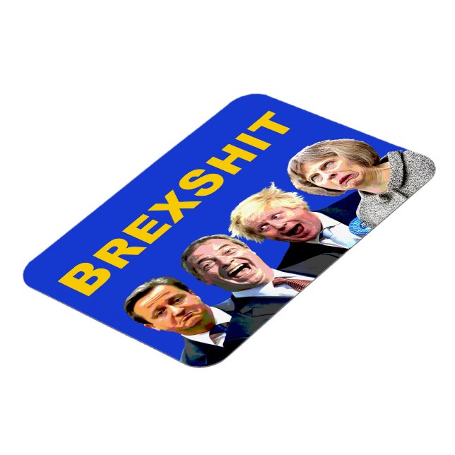 Íman BREXSHIT, engraçada mensagem de referendo anti-Bre (Left Side)