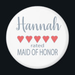 Íman Bridal e Festa de casamento 5 Madrinha de casament<br><div class="desc">Os membros do partido nobre e da festa de casamento sentir-se-ão amados e apreciados com um presente de "cinco corações" feito especialmente para eles. O amor é o que ele quer. Quer seja um casamento em casa ou um casamento de destino, os itens personalizados vão certamente trazer sorrisos ao longo...</div>