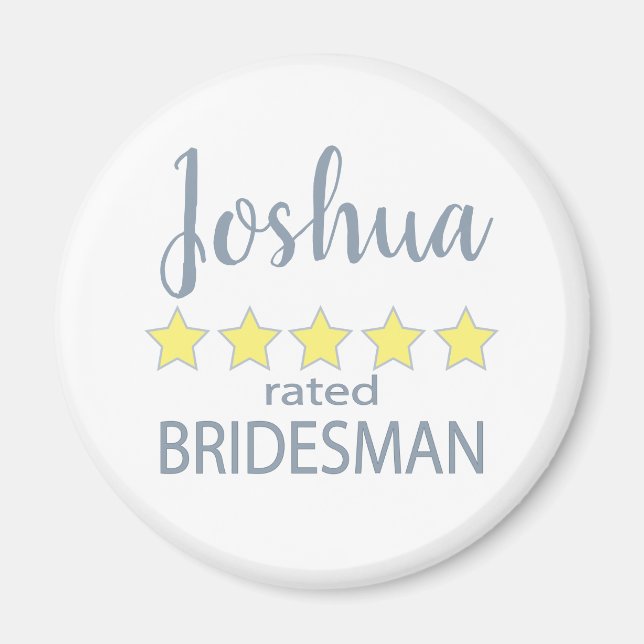 Íman Bridal & Festa de casamento 5 - Bridesman (Frente)