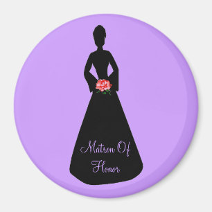 Íman Bride Silhouette