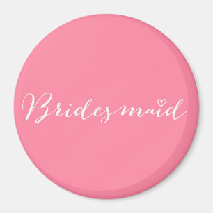 Íman Bridesmaid - ímã de damas de honra personalizada