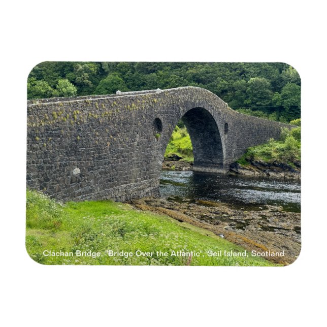 Íman "Bridge Over Atlantic", Seil Island, Escócia (Horizontal)