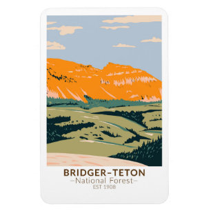 Íman Bridger Teton National Forest Sheep Mountain