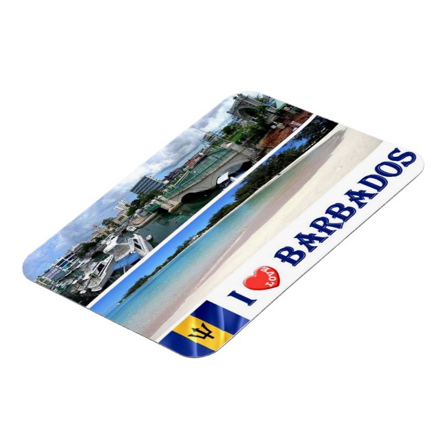 Íman Bridgetown - Barbados - Centro - Eu Amo - (Left Side)