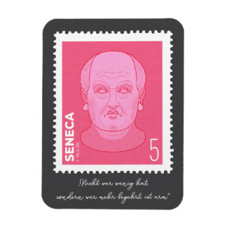 Íman Briefmarke Seneca -