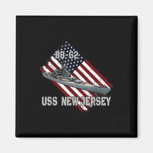 Íman Brigada Uss New Jersey Bb-62 &amp; Combat Warsh