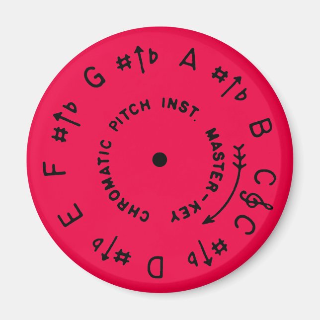 Íman Bright Berry Pitchpipe (Frente)