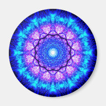 Bright Blue e Purple Mandala
