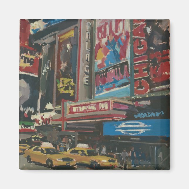 Íman Bright Lights Times Square 2012 (Frente)