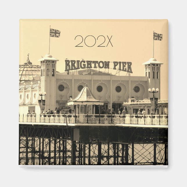 Íman Brighton Pier ENGLAND Year Novelnet (Frente)