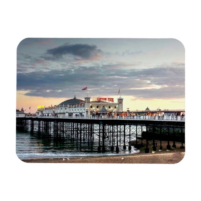 Íman Brighton Pier Sunset (Horizontal)