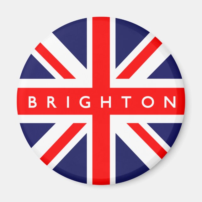 Íman Brighton UK Flag (Frente)
