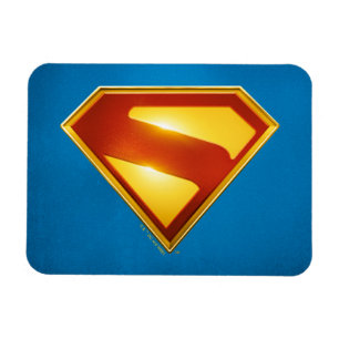Íman Brilhante da blindagem S do Ouro Superman