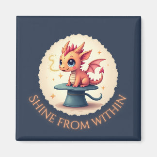 Íman Brilhar De Dentro - Magneta De Dragão Cujo Corte