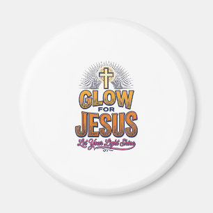 Íman Brilhe por Jesus Deixe Sua Luz Brilhar Desenho Cri