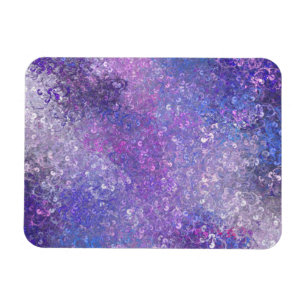 Íman Brilho de Lantejoulas Rosa e Roxo