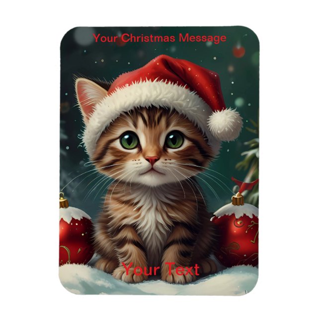 Íman Brilho de Natal Encantado (Vertical)