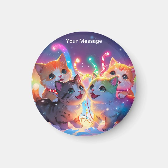 Íman Brilho de Natal Encantado (Frente)