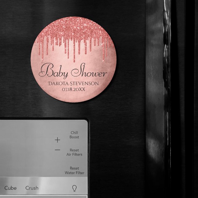 Íman Brilho de Pêssego Gotejante | Chuveiro de Coral de (Criador carregado)