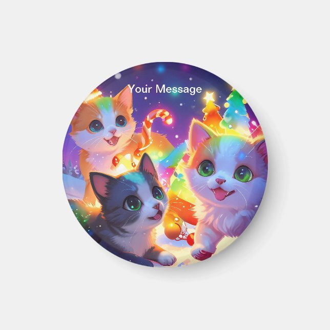 Íman Brilho Encantado de Natal (Frente)