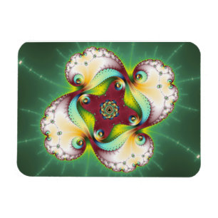 Íman Brilho Sublável - Arte Fractal