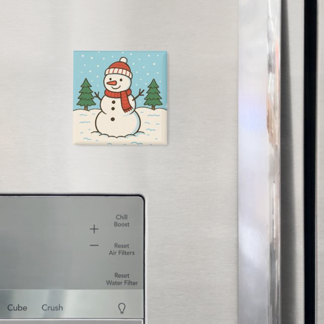 Íman Brincadeira de Neve Fora de Natal (In Situ (Fridge))