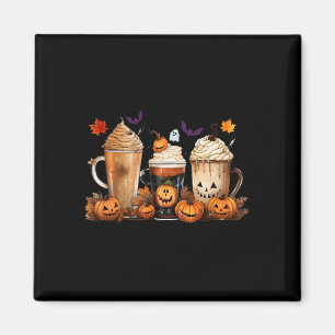 Íman Brincadeira Halloween Pumpkin Spice Latte Café Que