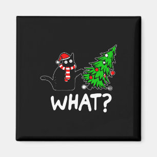 Íman Brincadeira Negra Negra Empurrando Árvore De Natal