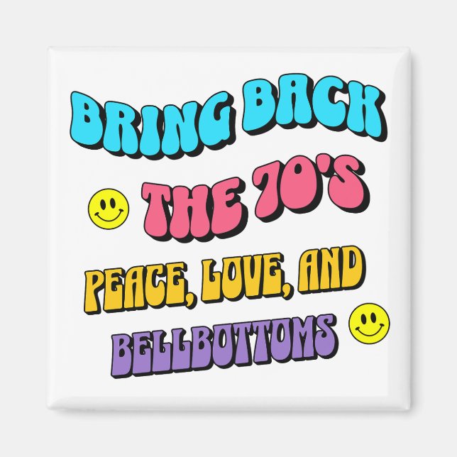 Íman Bring Back the ’70s (Frente)