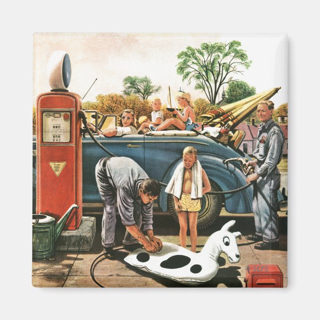 Íman Brinquedo de praia insuflável (Frente)