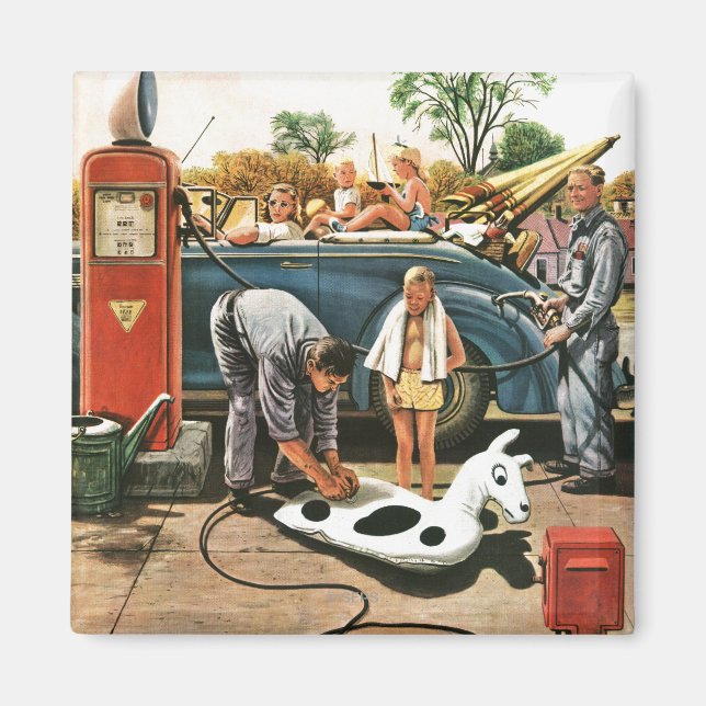 Íman Brinquedo de praia insuflável (Frente)