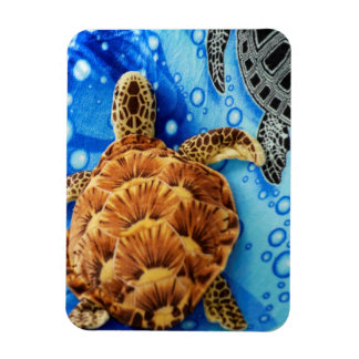 Íman Brinquedo de Tartaruga-do-Mar Laranja esmagando-se