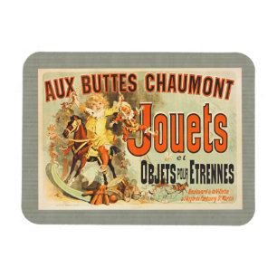 Íman Brinquedo francês Joets Friends Poster vintage