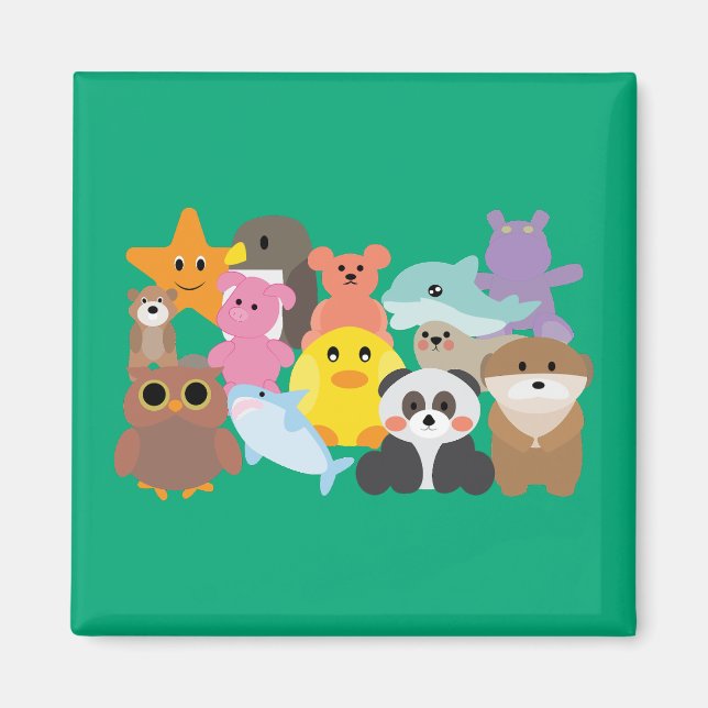 Íman Brinquedos de Pelúcia  (Frente)