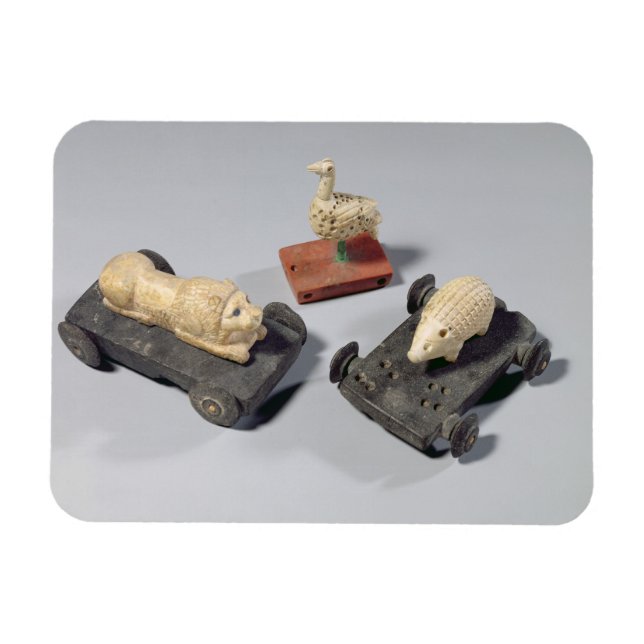 Íman Brinquedos para crianças: ouriço, leão e pomba, Su (Horizontal)