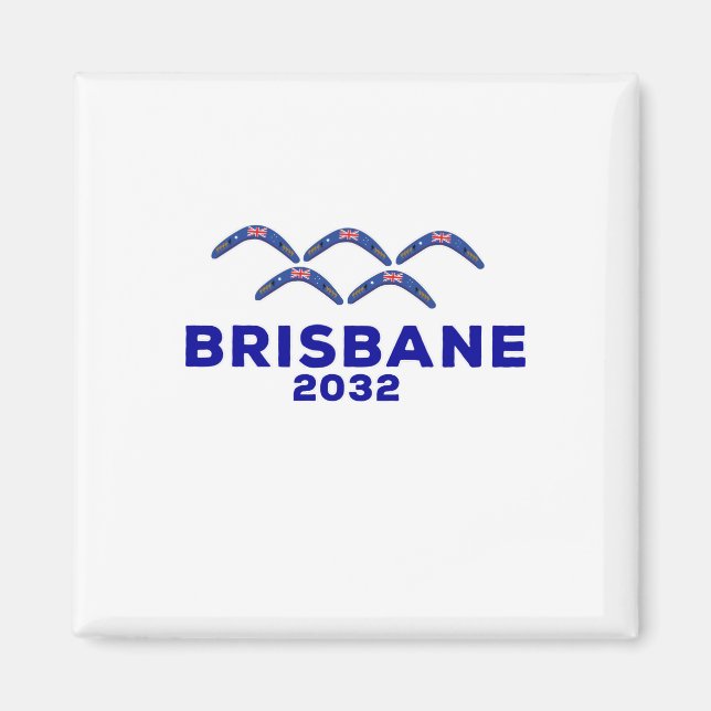 Íman Brisbane Queensland Austrália (Frente)